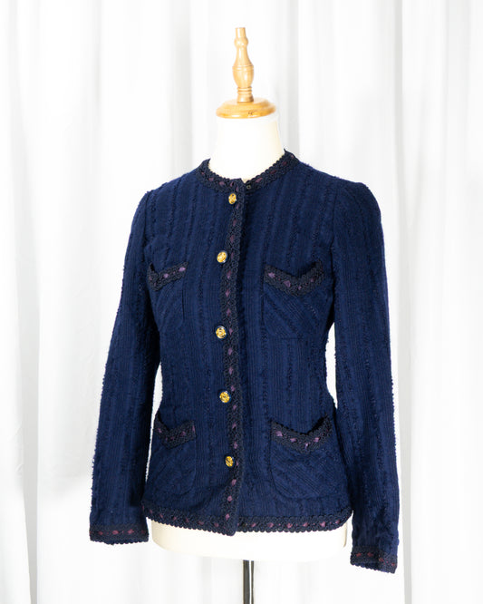 Blazer Azul Marino - Fragonard Paris - La Reversa
