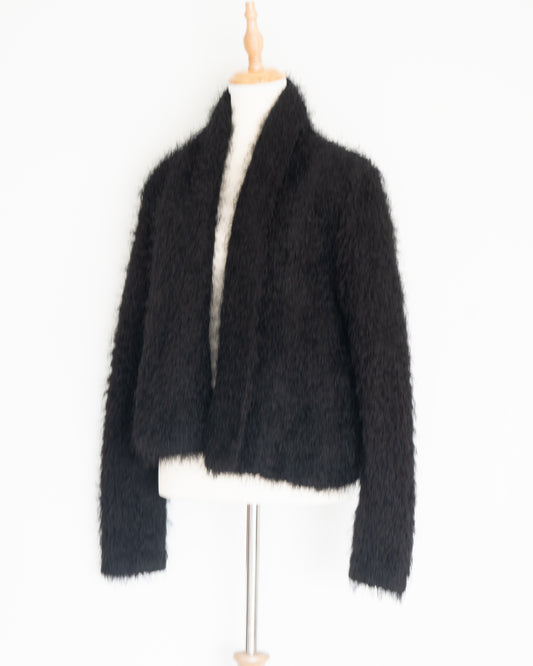Blazer Negro Textura Suave - Jack - La Reversa