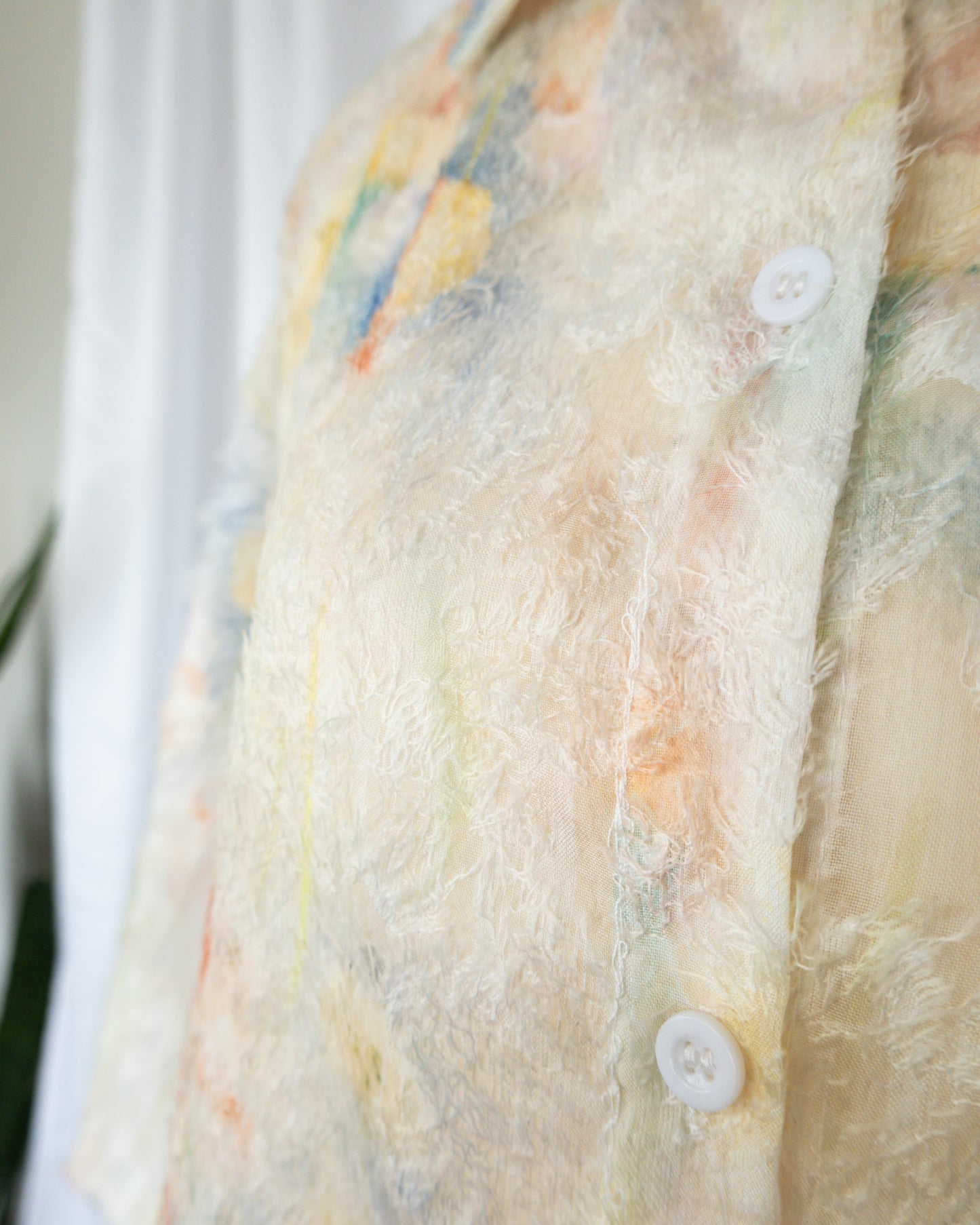 Blusa Pastel Floral Textured - La Reversa