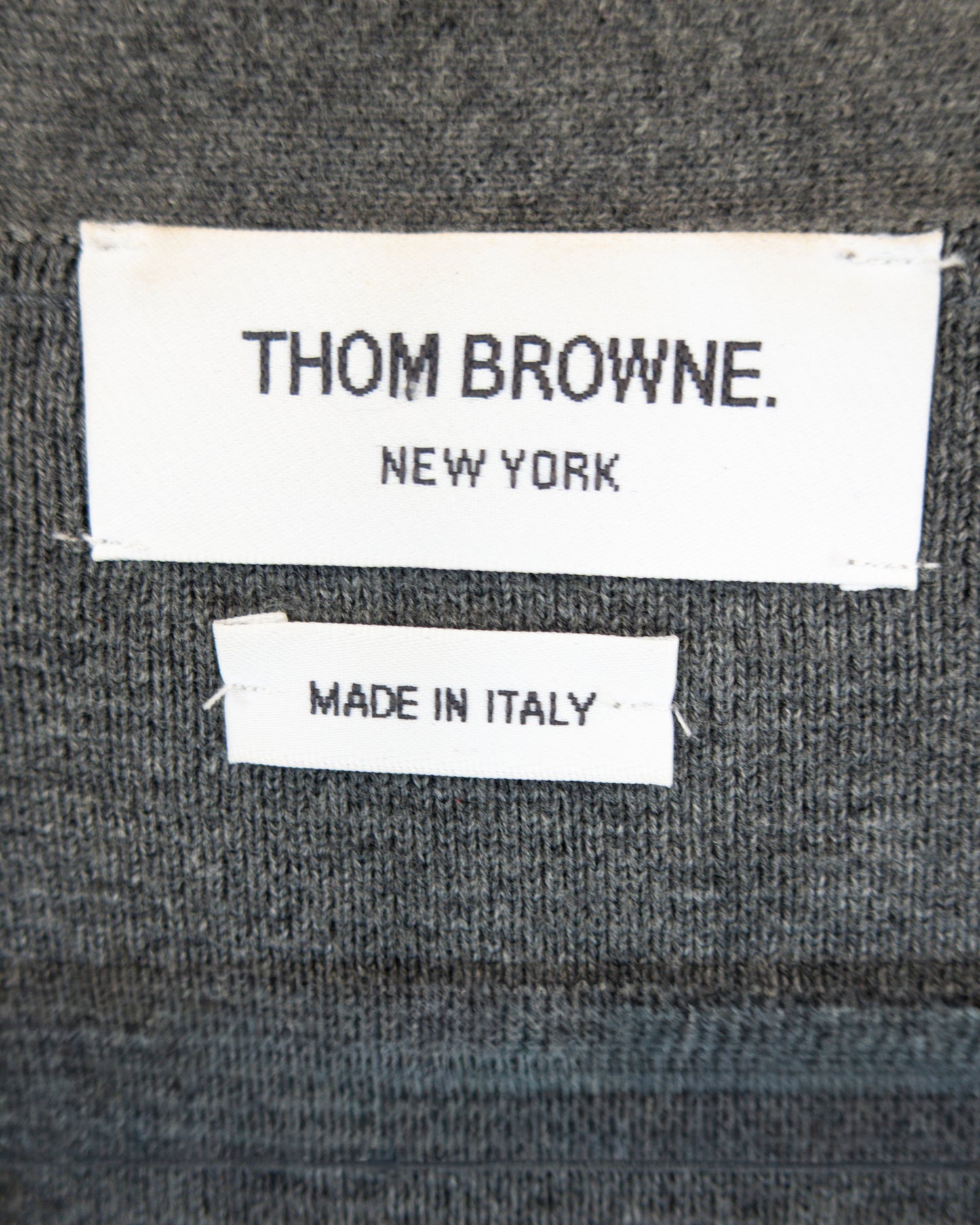 Cardigan Gris - Thom Browne - La Reversa