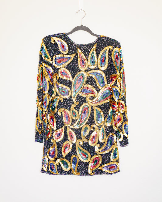 Chaqueta Lentejuelas y Pedrería