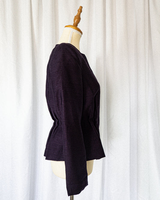 Blazer Structured Plum – H&M