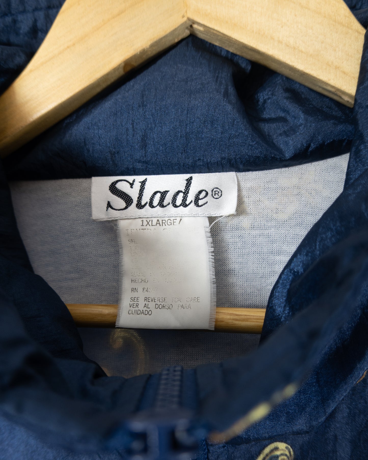 Chaqueta Estampado Barroco Azul - Slade