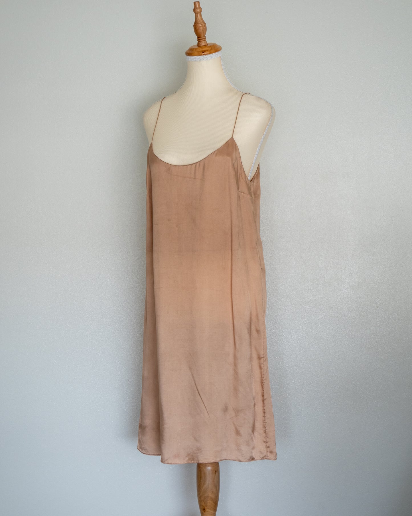 Vestido Slip Satinado - Maison Margiela