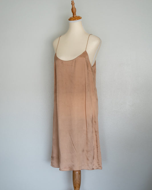 Vestido Slip Satinado - Maison Margiela