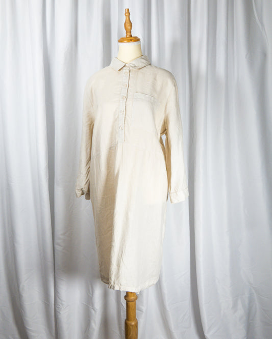 Vestido Camisero de Lino - Street One - La Reversa