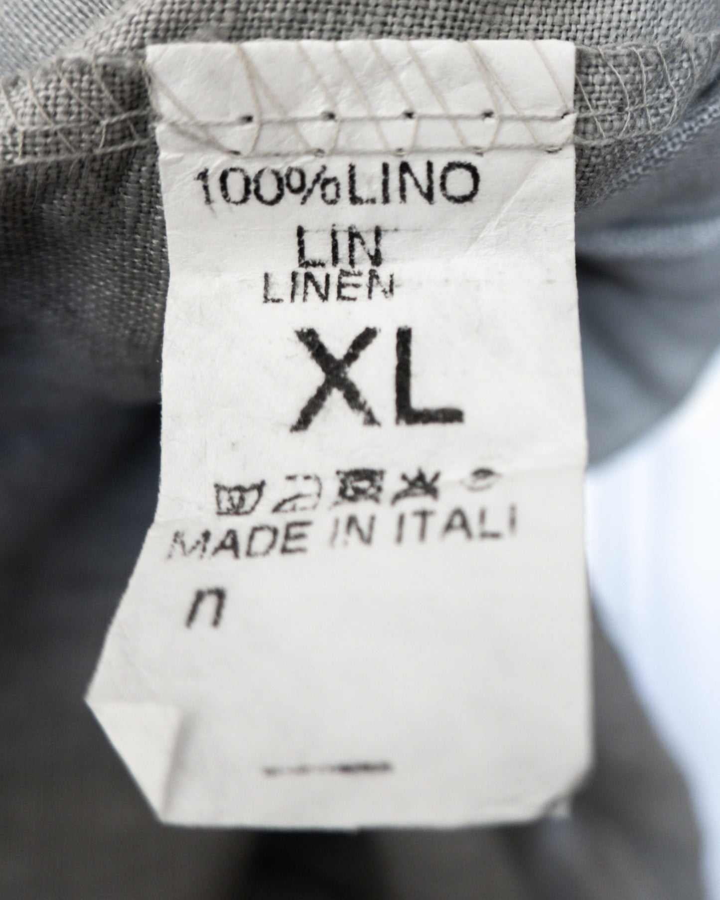 Vestido Italiano de Lino Bordado - La Reversa