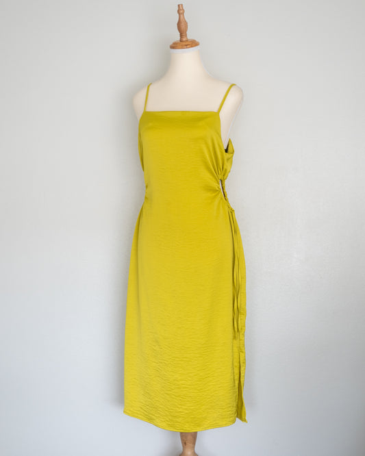 Vestido Midi Amarillo - Christian Lacroix - La Reversa