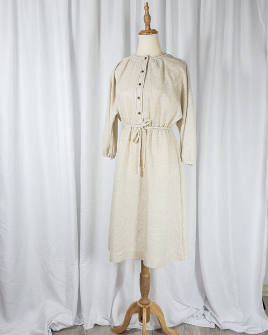 Vestido Midi Avena - Jerry Lurie - La Reversa