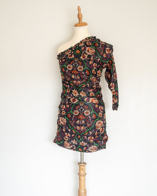 Vestido One Shoulder - Maria Cher - La Reversa