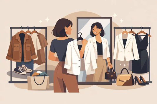 Ropa de segunda mano curada que transforma looks