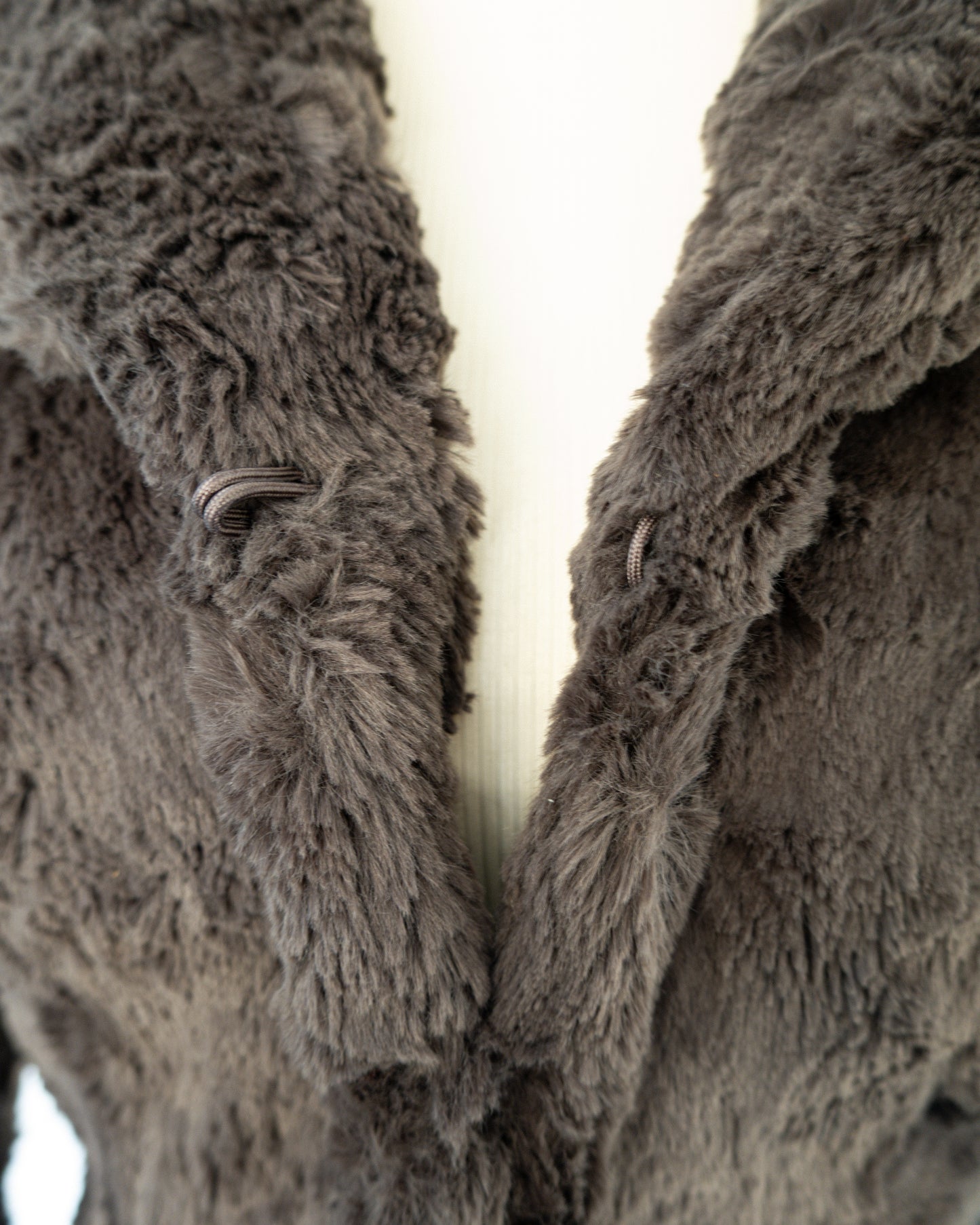 Abrigo Faux Fur Chocolate - Rocha, John Rocha - La Reversa