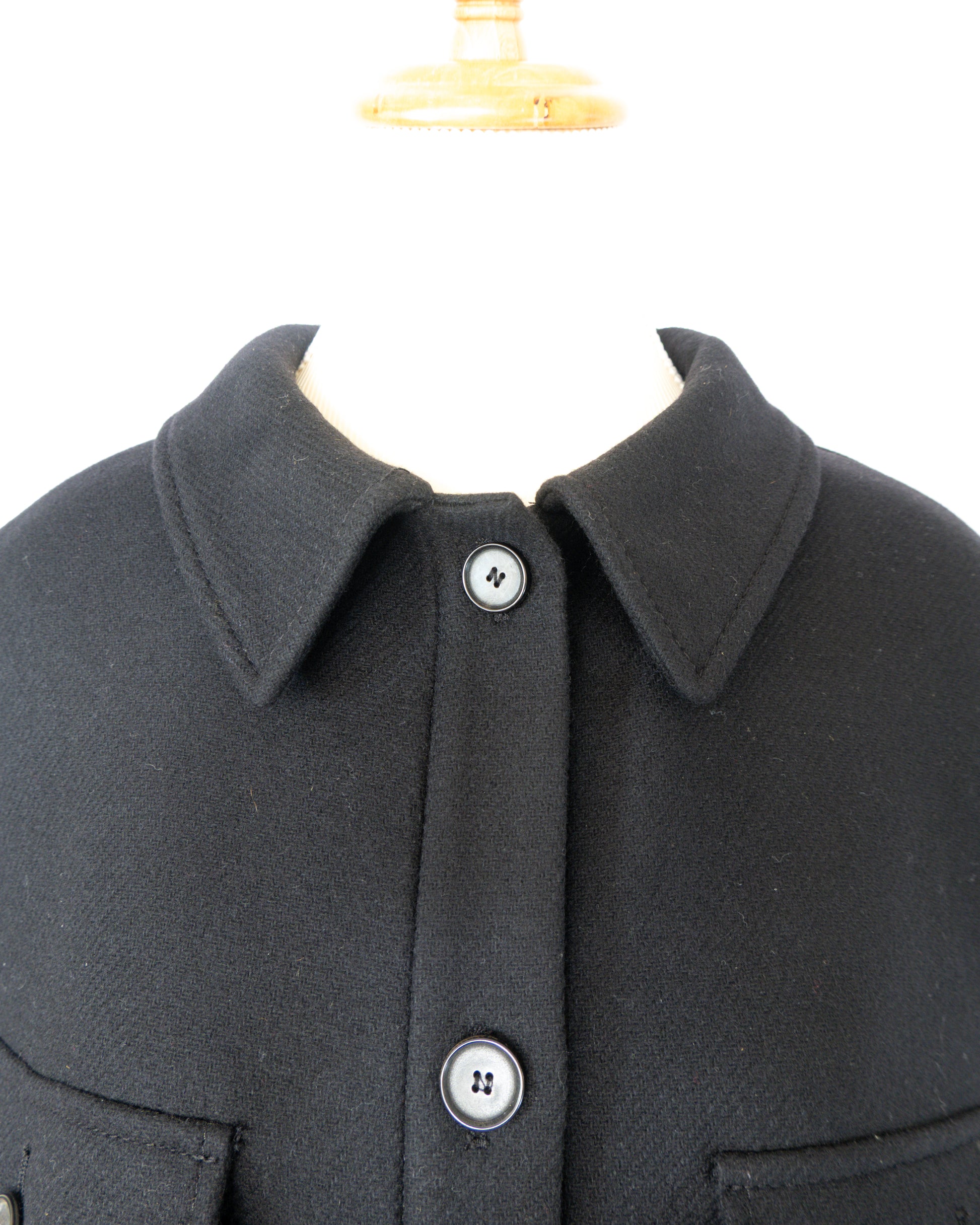 Abrigo Manteco Overshirt - Zara - La Reversa