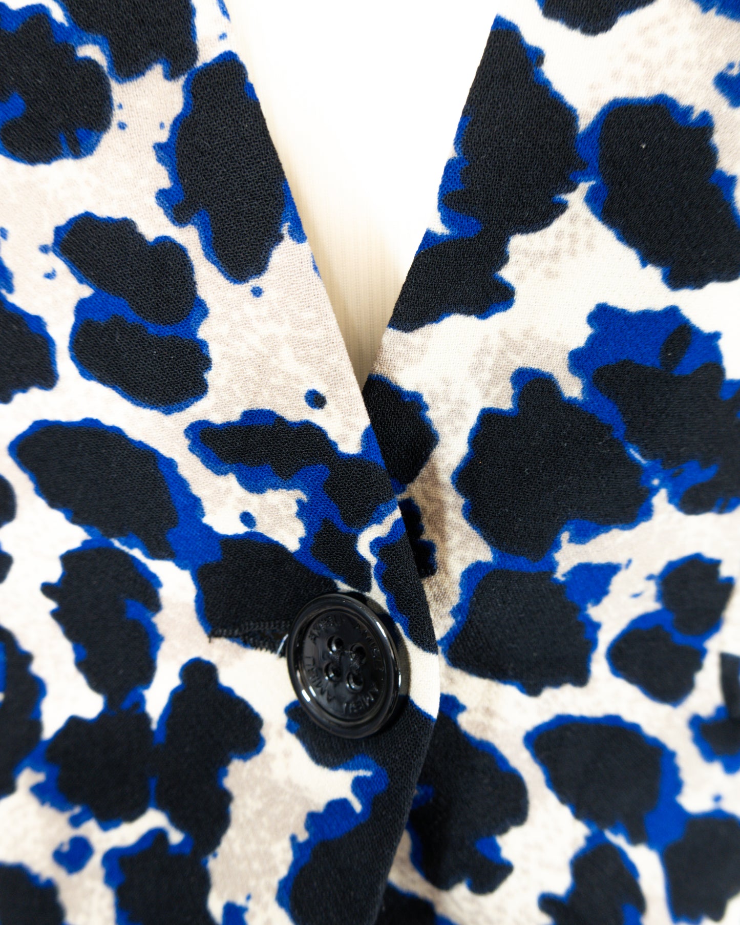 Blazer Animal Print Blue Leopard – Amisu - La Reversa