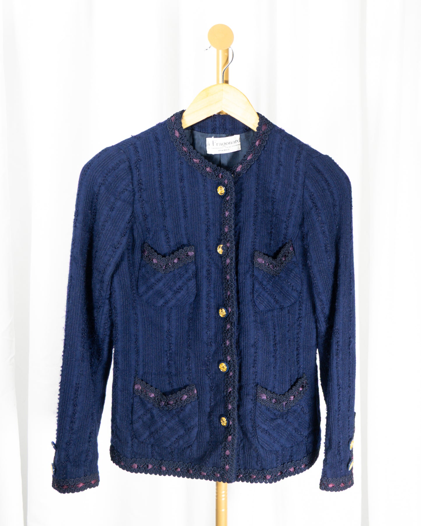 Blazer Azul Marino - Fragonard Paris - La Reversa