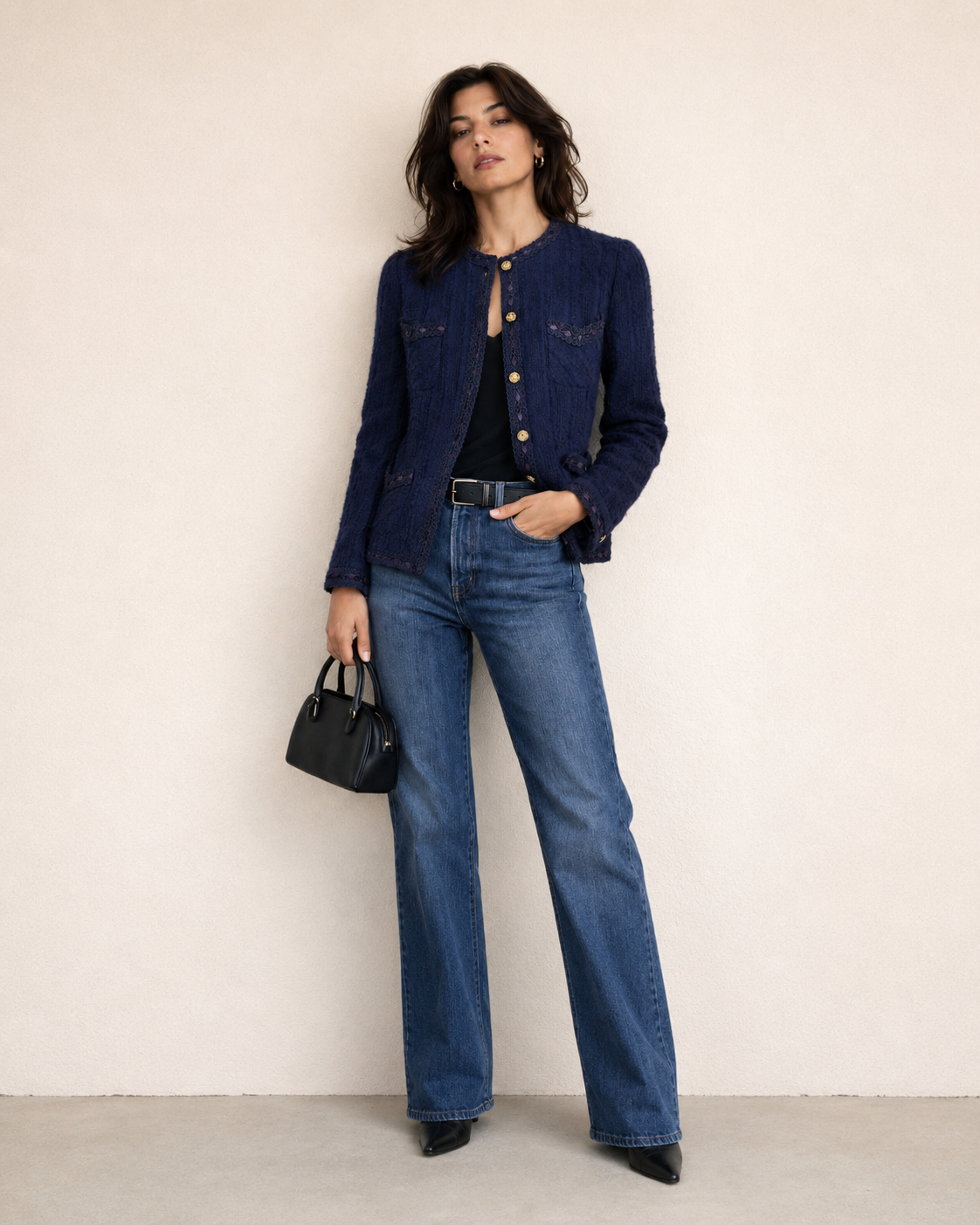 Blazer Azul Marino - Fragonard Paris - La Reversa