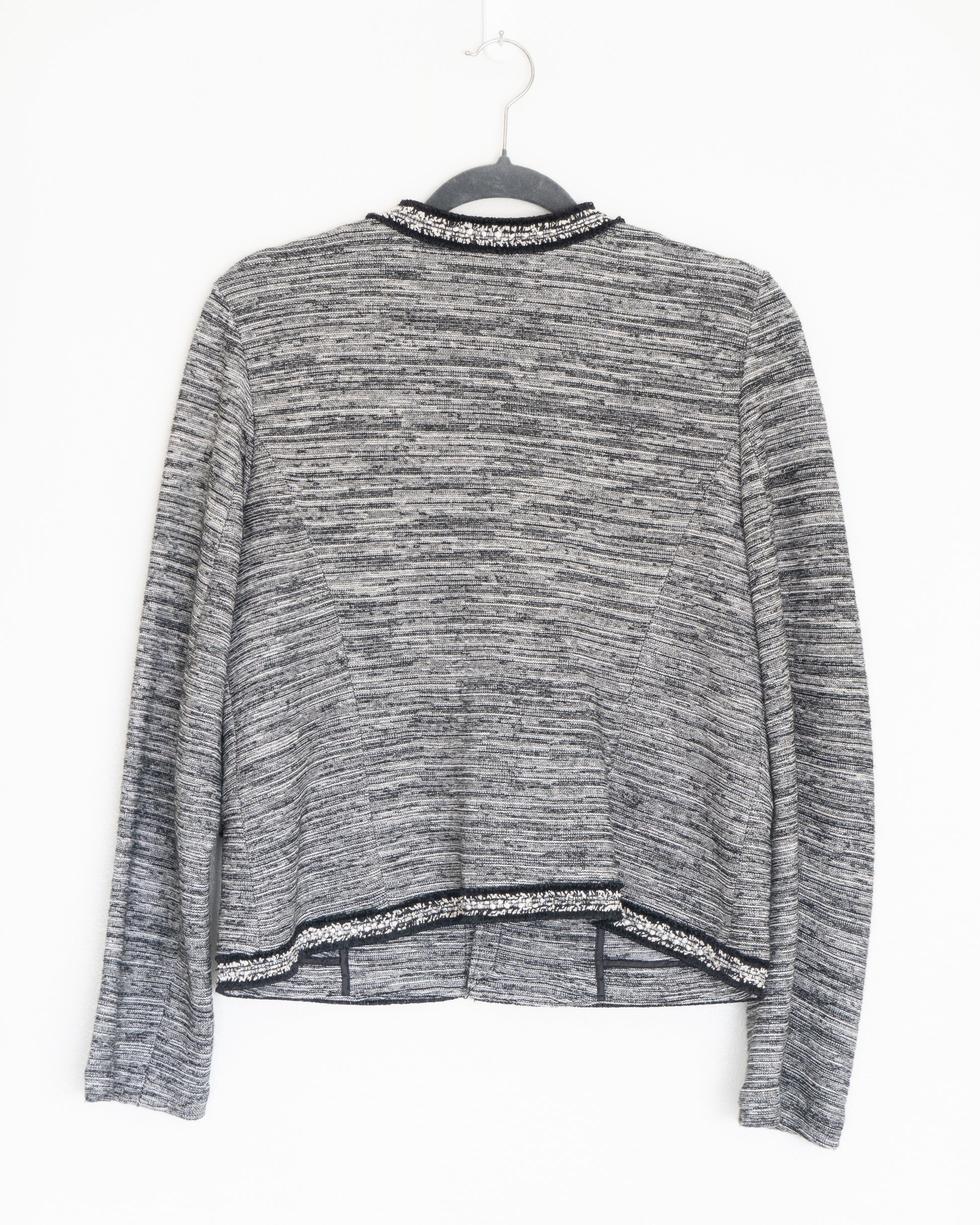 Blazer Gris Tipo Tweed - Talbots - La Reversa
