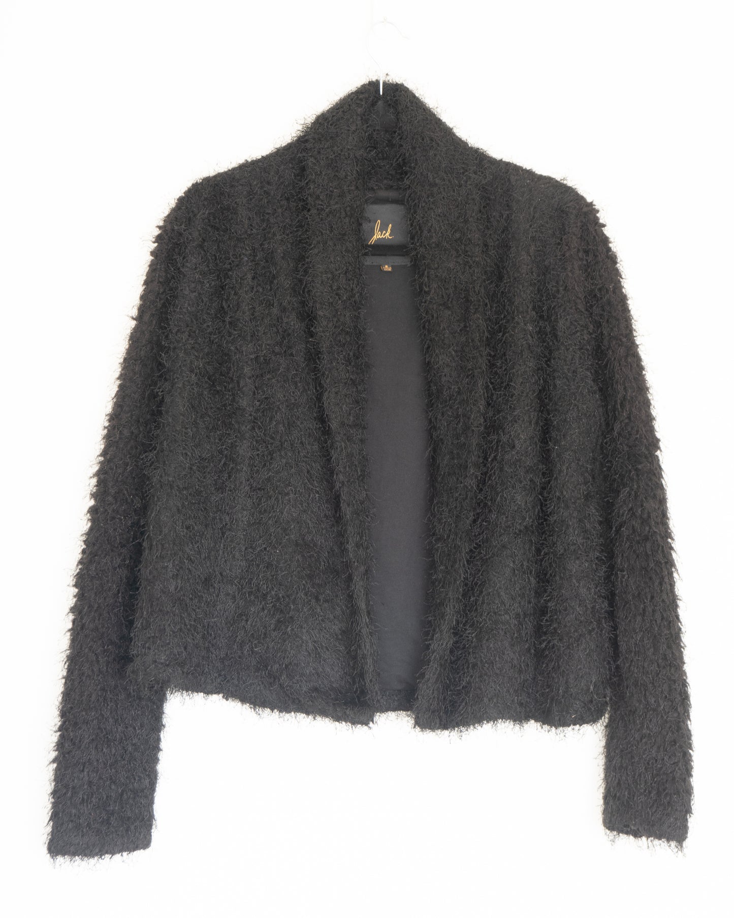 Blazer Negro Textura Suave - Jack - La Reversa