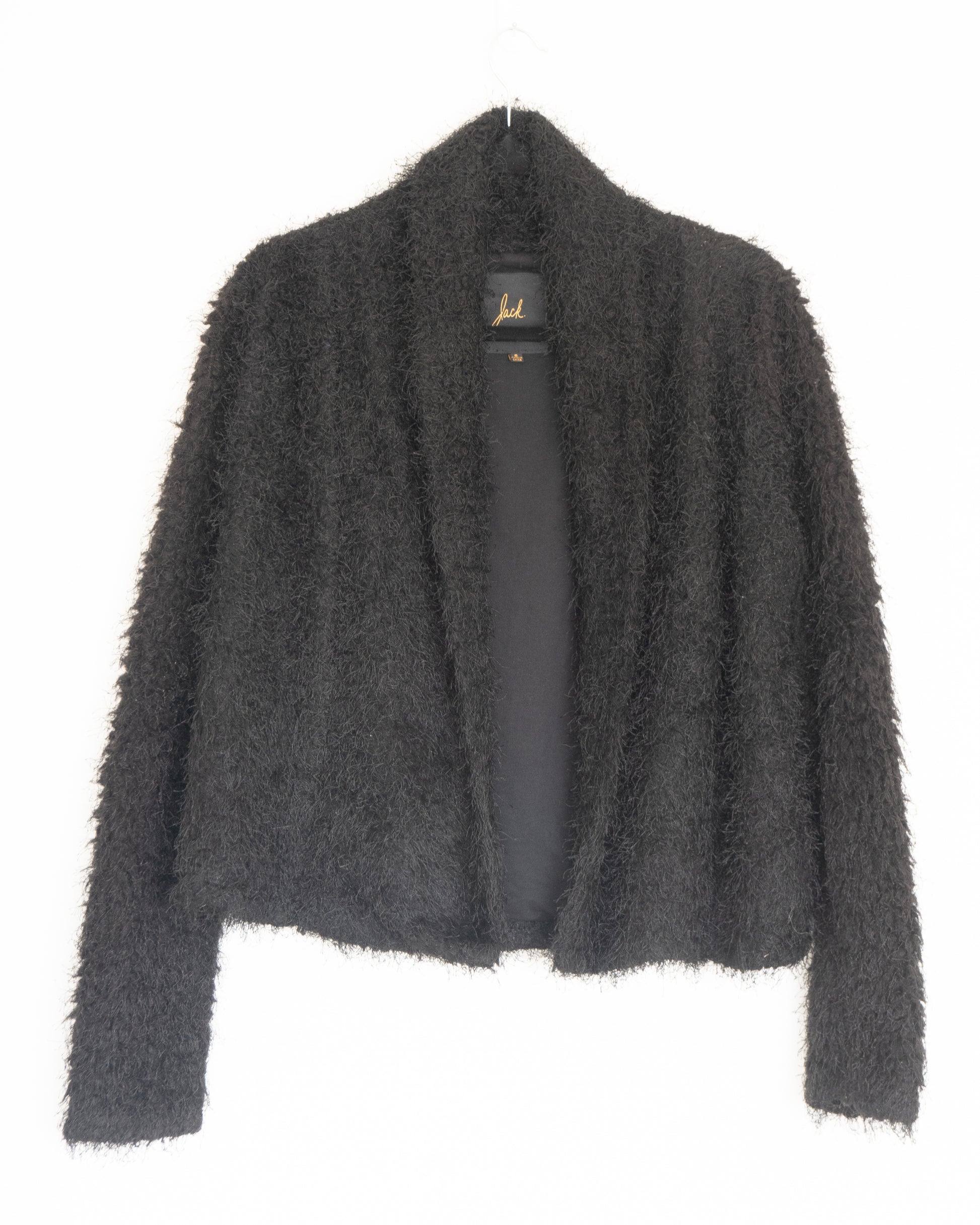 Blazer Negro Textura Suave - Jack - La Reversa