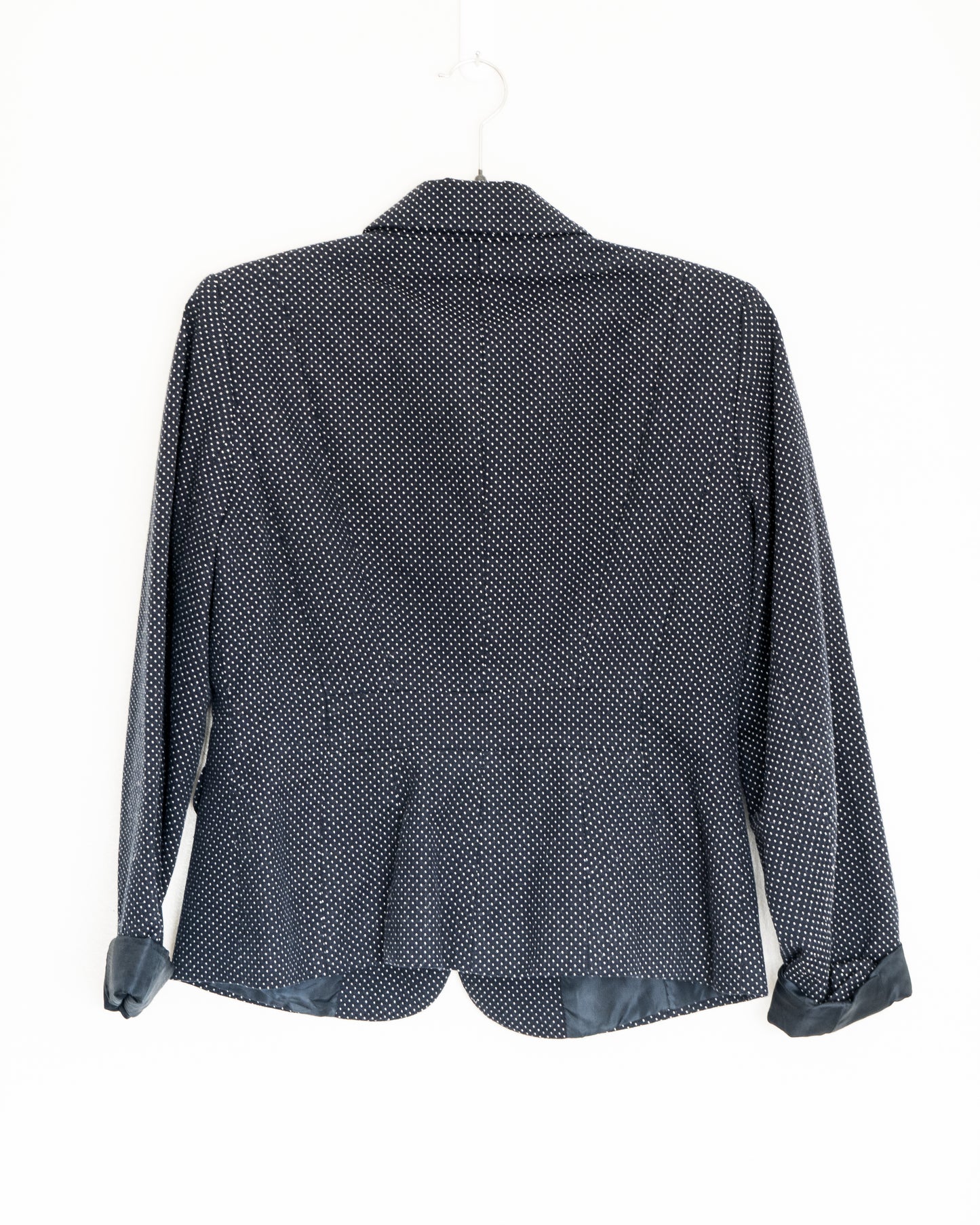 Blazer Polka Dot Negro - Cynthia Rowley - La Reversa