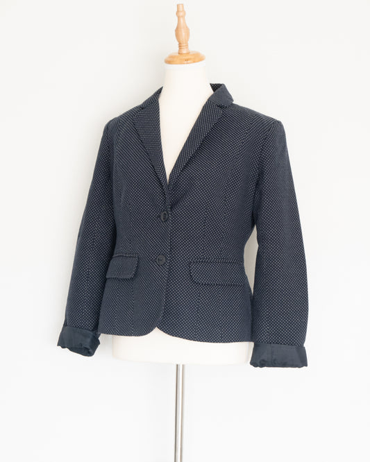 Blazer Polka Dot Negro - Cynthia Rowley - La Reversa
