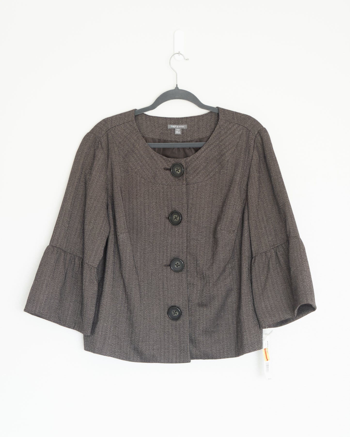 Blazer Structured Herringbone - Apt. 9 - La Reversa