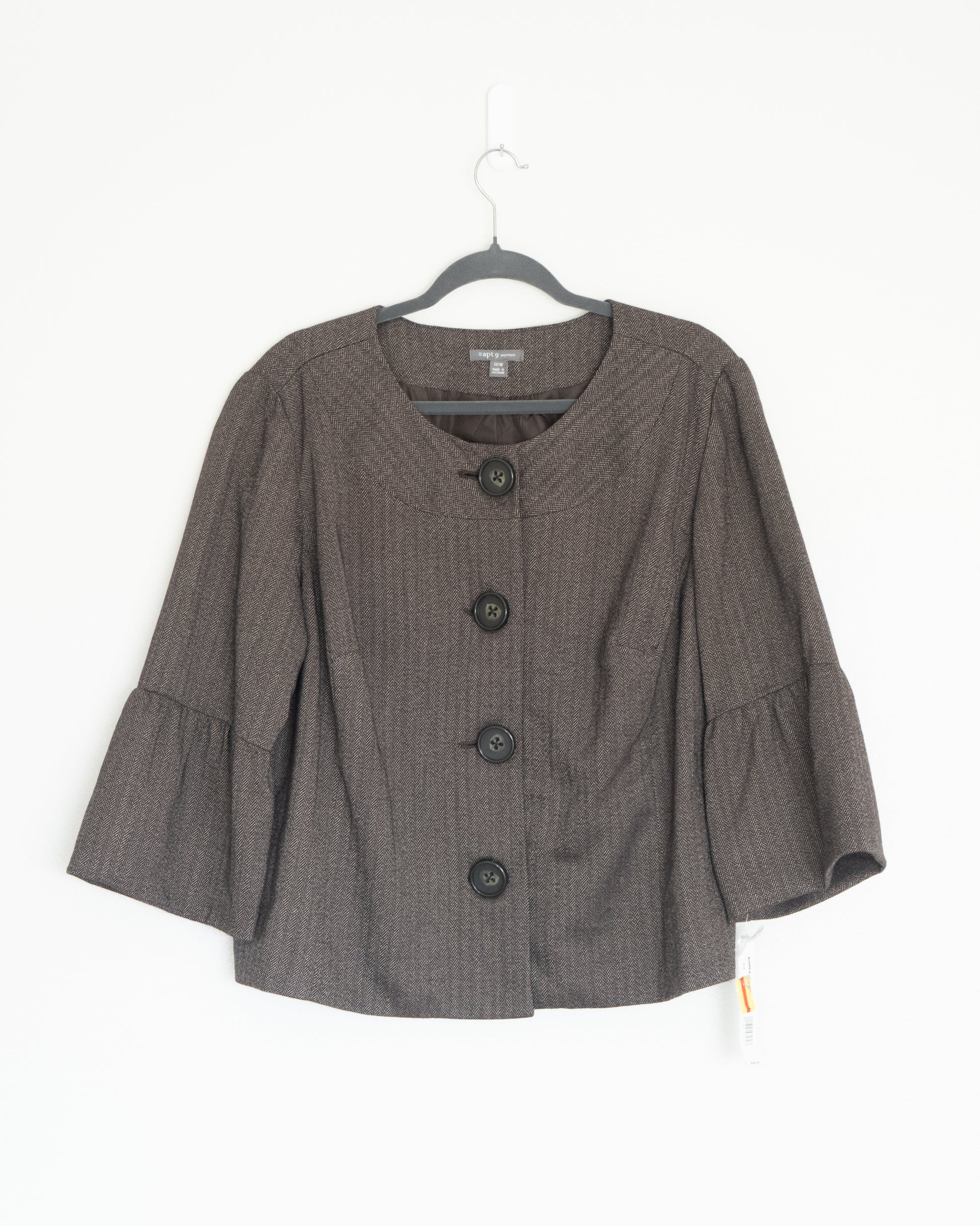 Blazer Structured Herringbone - Apt. 9 - La Reversa