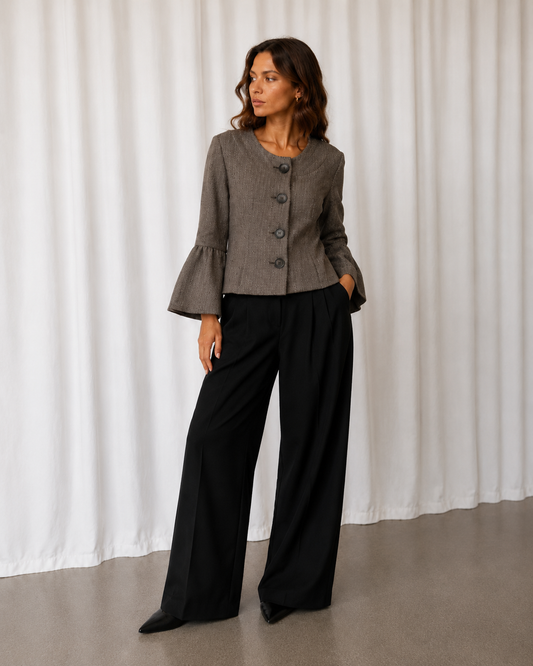 Blazer Structured Herringbone - Apt. 9 - La Reversa