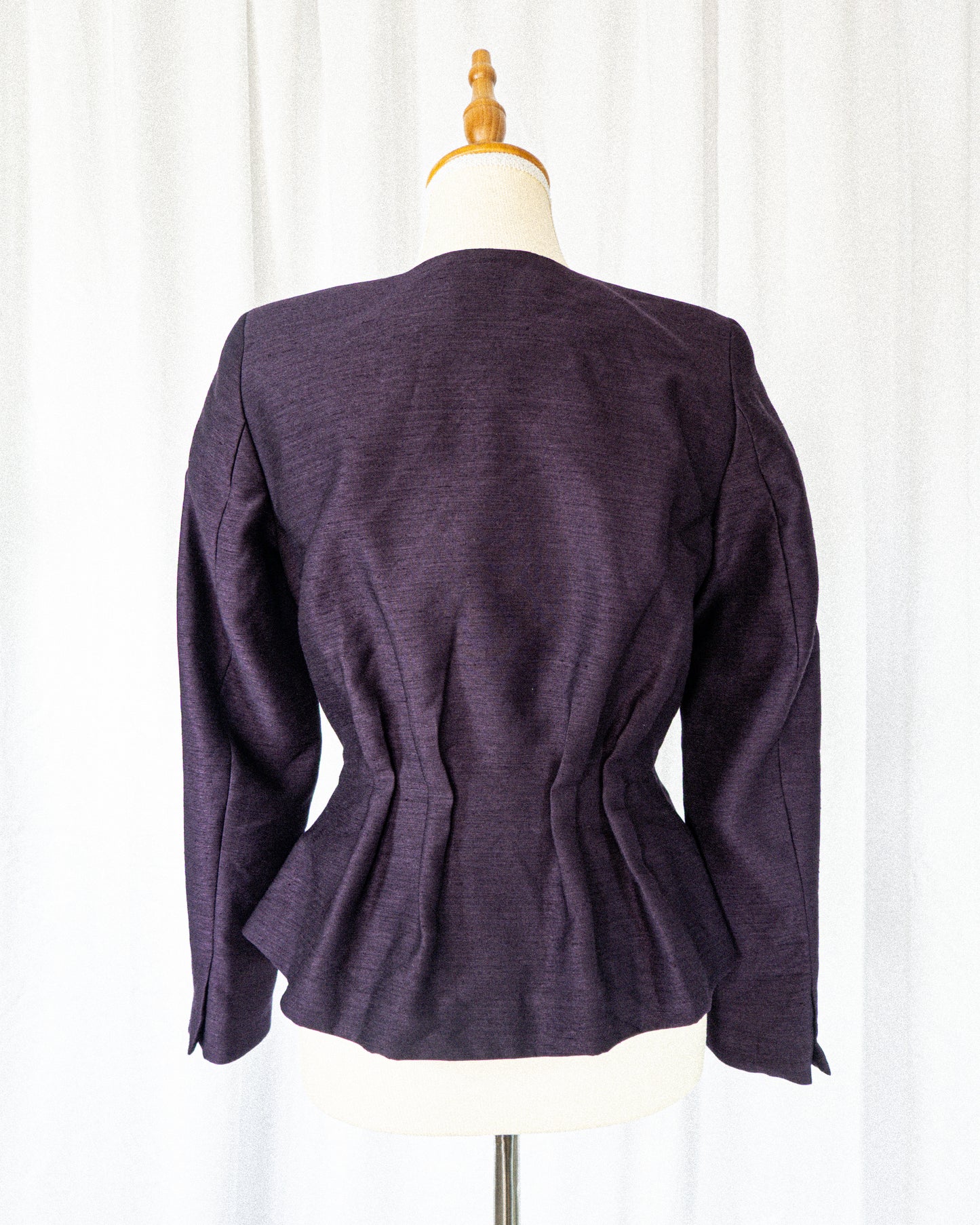 Blazer Structured Plum – H&M - La Reversa