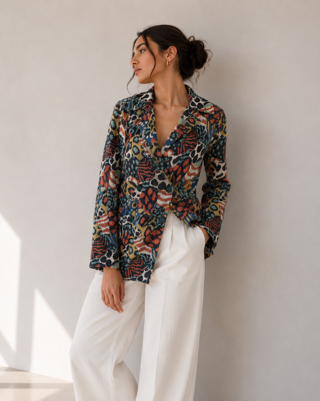 Blazer Texturizado Print Multicolor  - Missoni - La Reversa