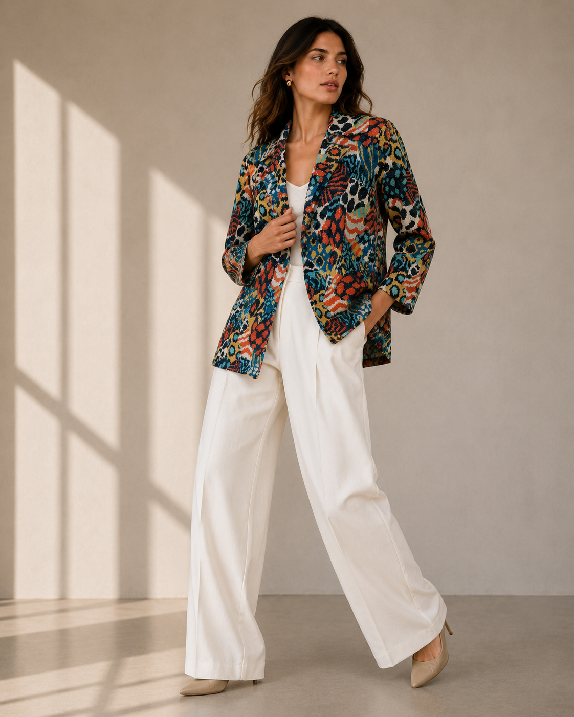 Blazer Texturizado Print Multicolor  - Missoni - La Reversa