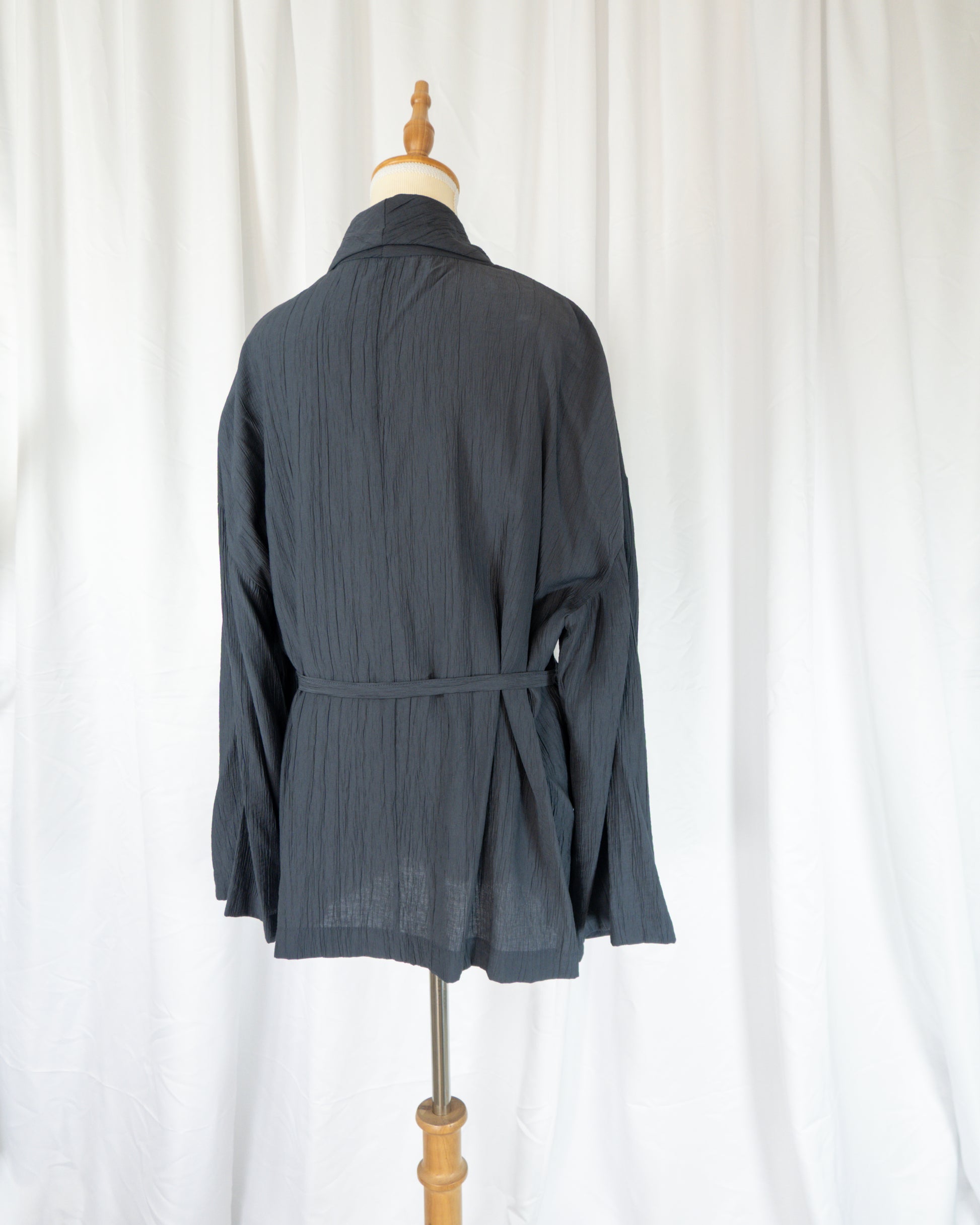 Blazer Wrap Textured - Zara - La Reversa