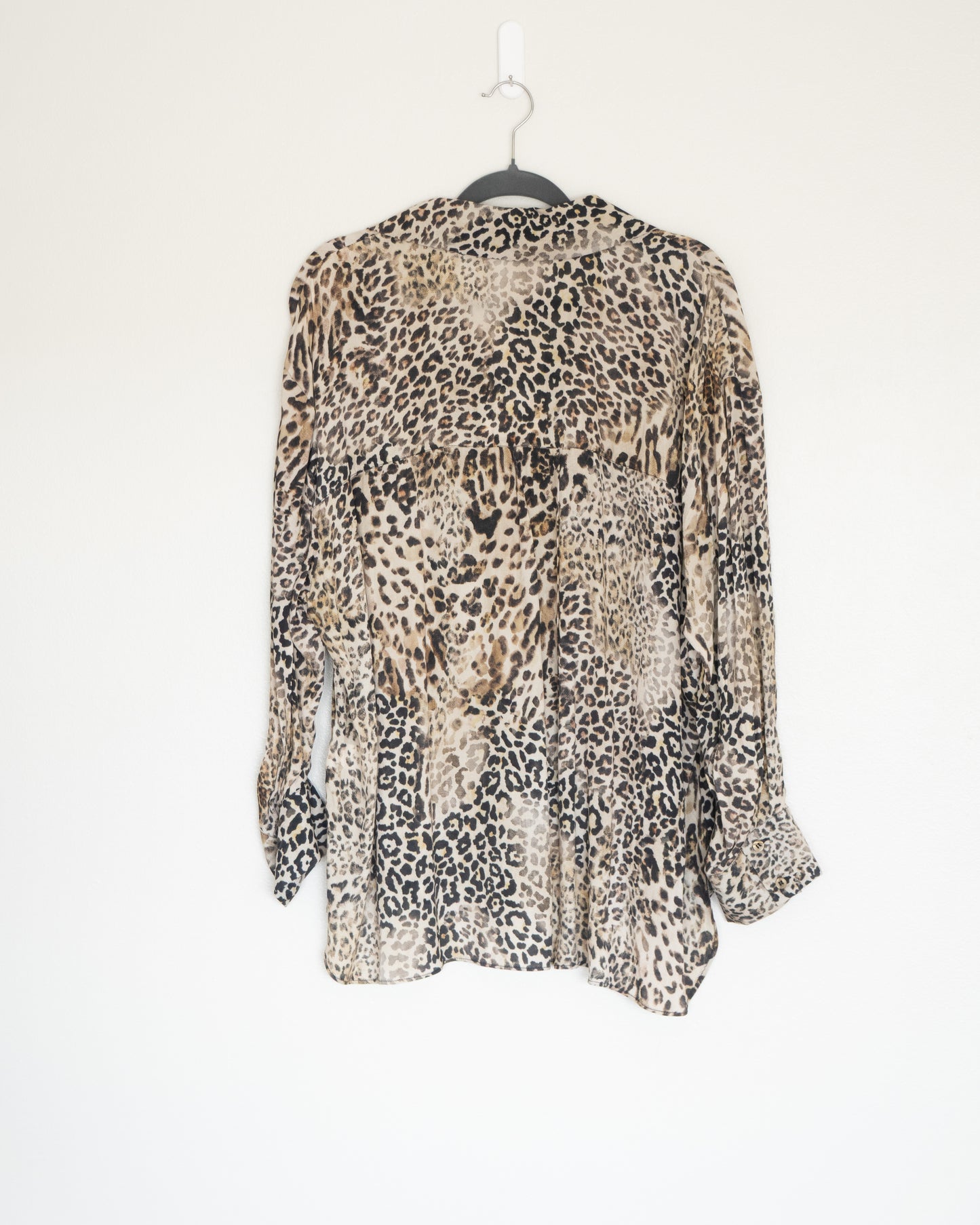 Blusa Animal Print Fluida - Zara - La Reversa