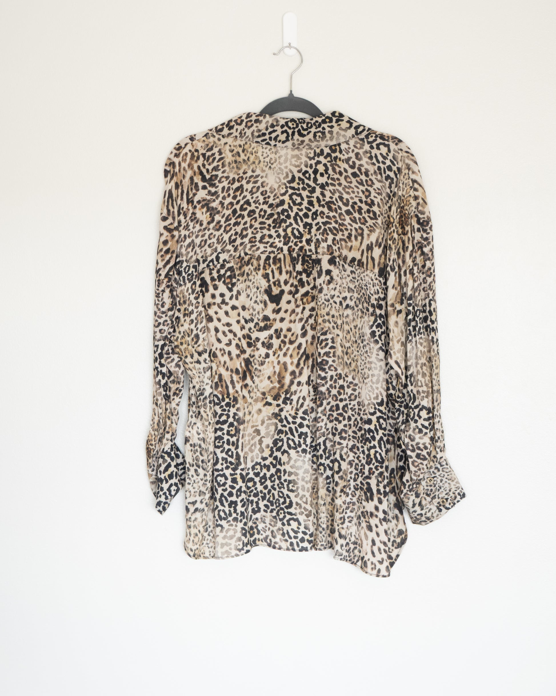 Blusa Animal Print Fluida - Zara - La Reversa