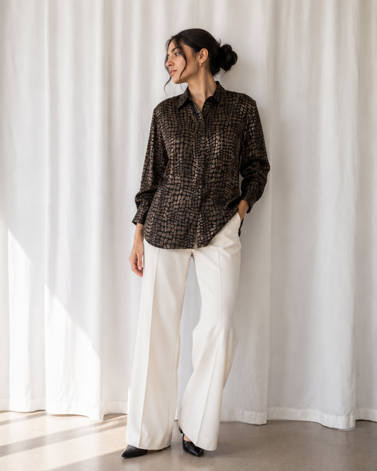 Blusa Animal Print - Karen Scott - La Reversa