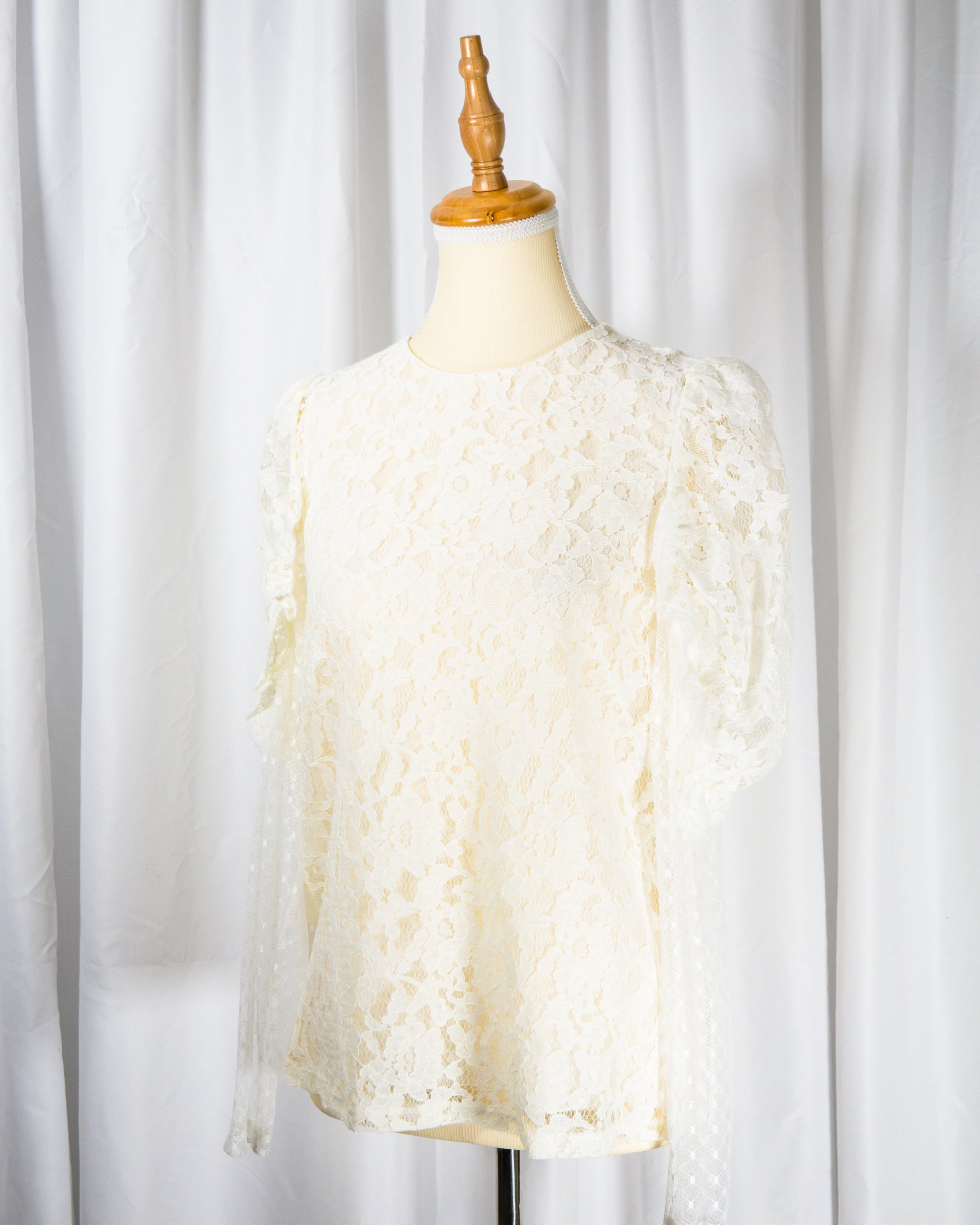Blusa Encaje Off White -  See by Chloé - La Reversa