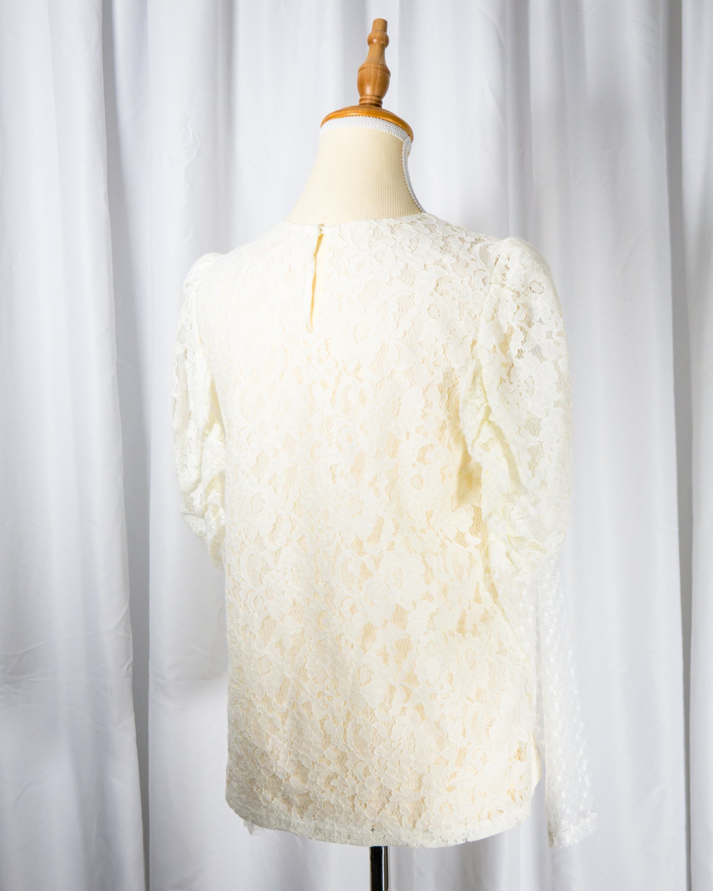 Blusa Encaje Off White -  See by Chloé - La Reversa