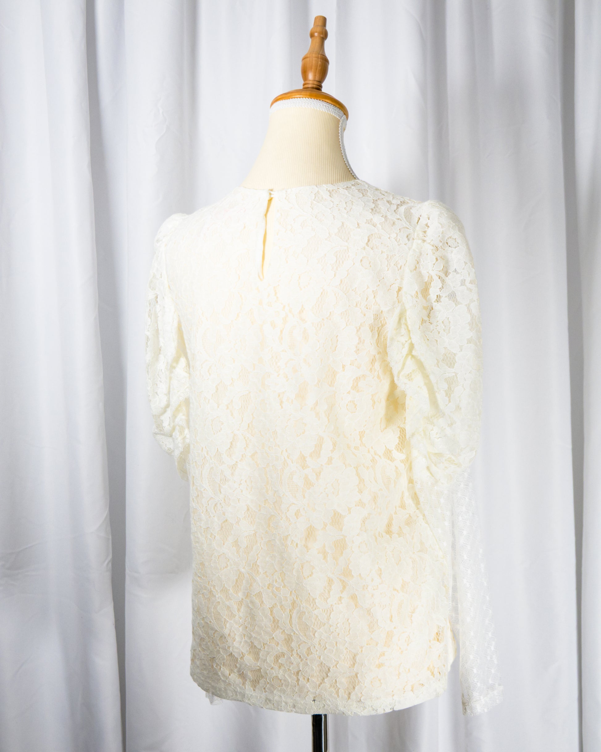 Blusa Encaje Off White -  See by Chloé - La Reversa
