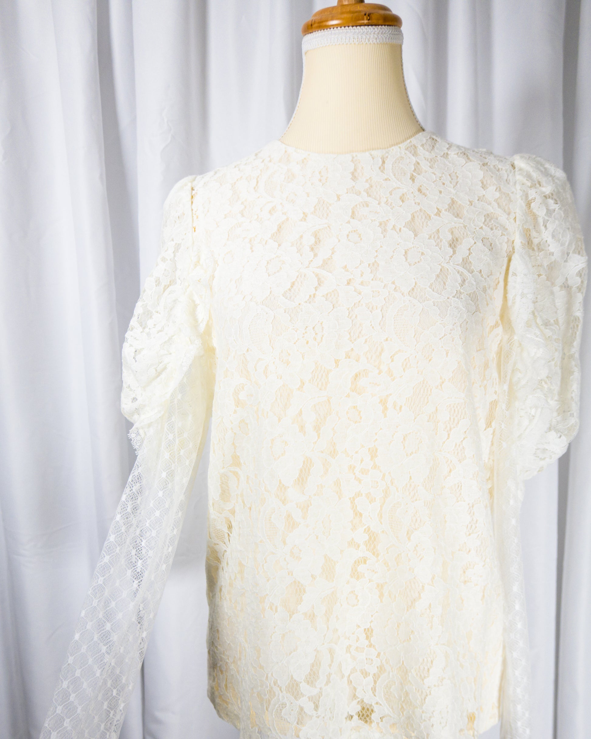 Blusa Encaje Off White -  See by Chloé - La Reversa