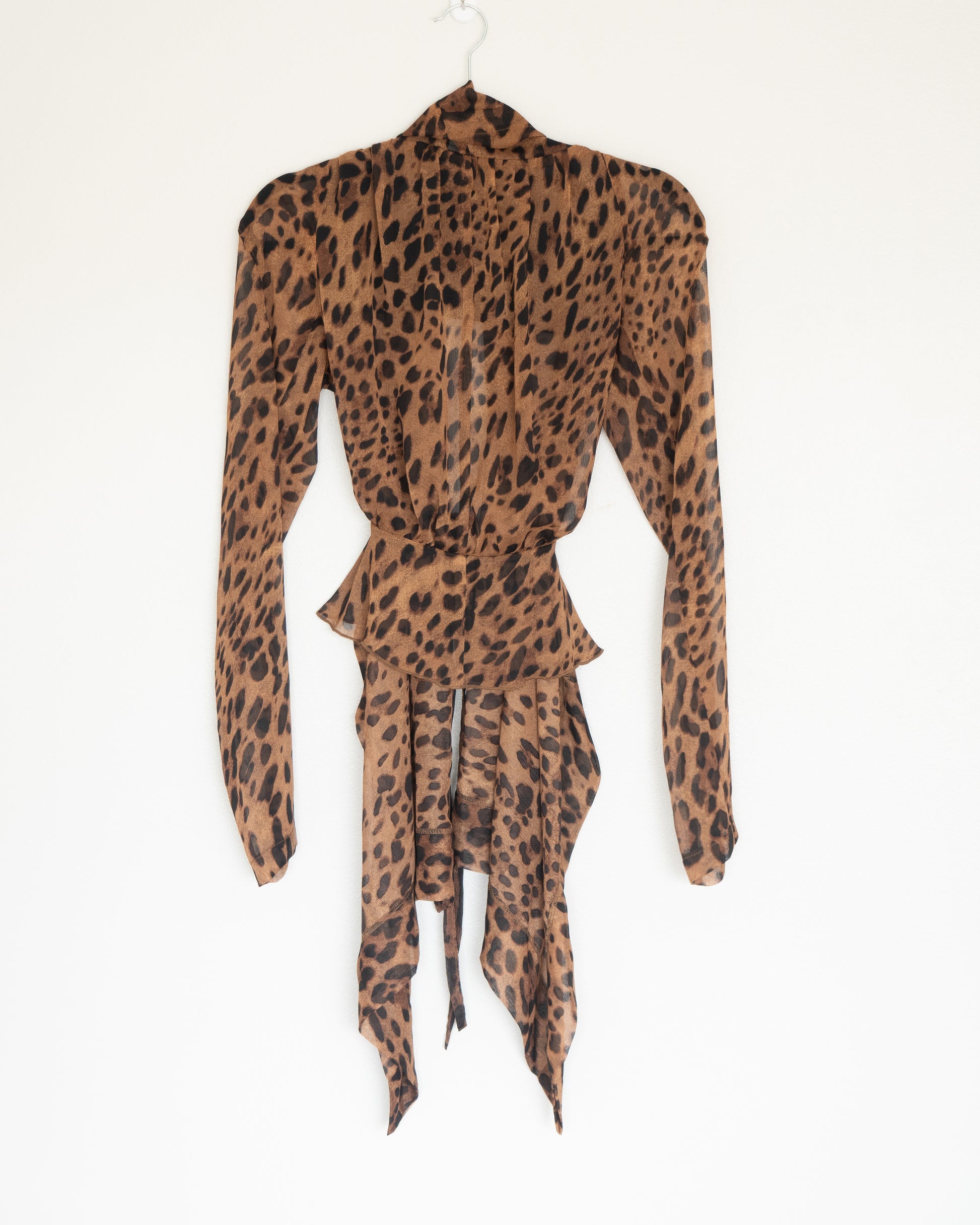 Blusa Envolvente Animal Print - Unif - La Reversa
