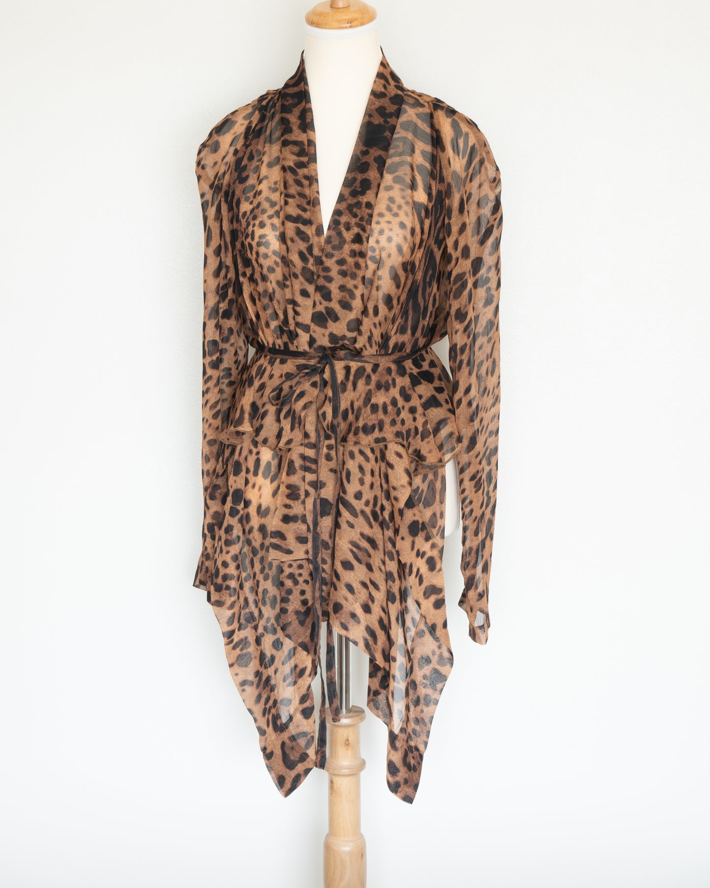 Blusa Envolvente Animal Print - Unif - La Reversa