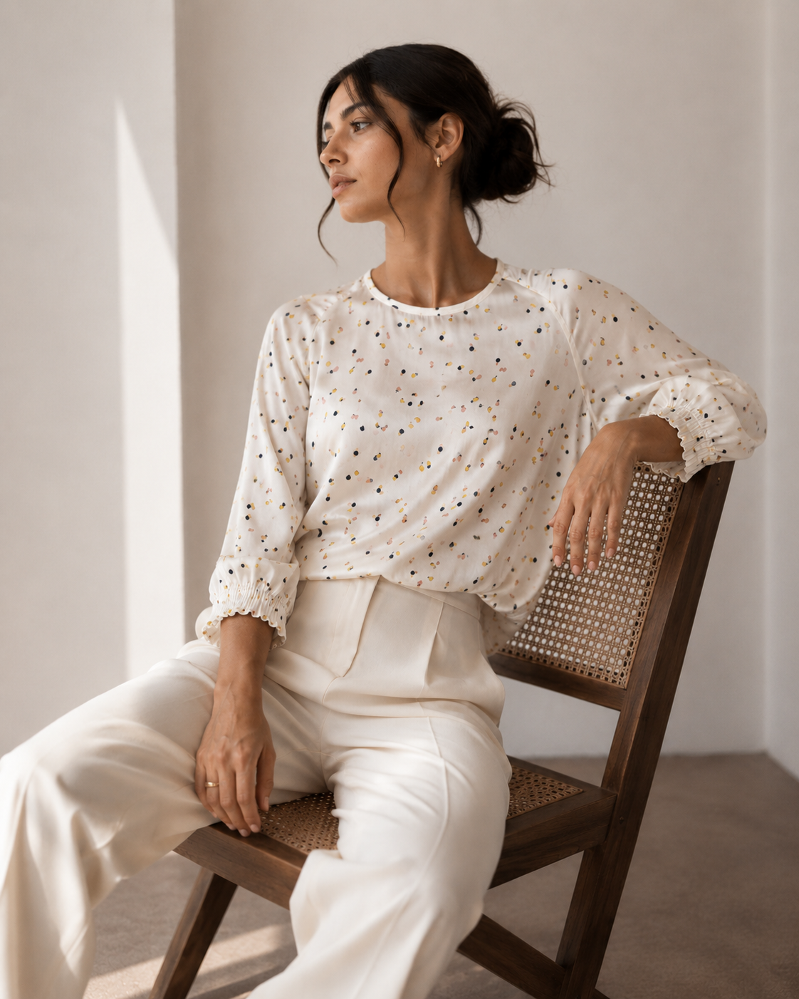 Blusa Estampada Fluida - See by Chloé - La Reversa