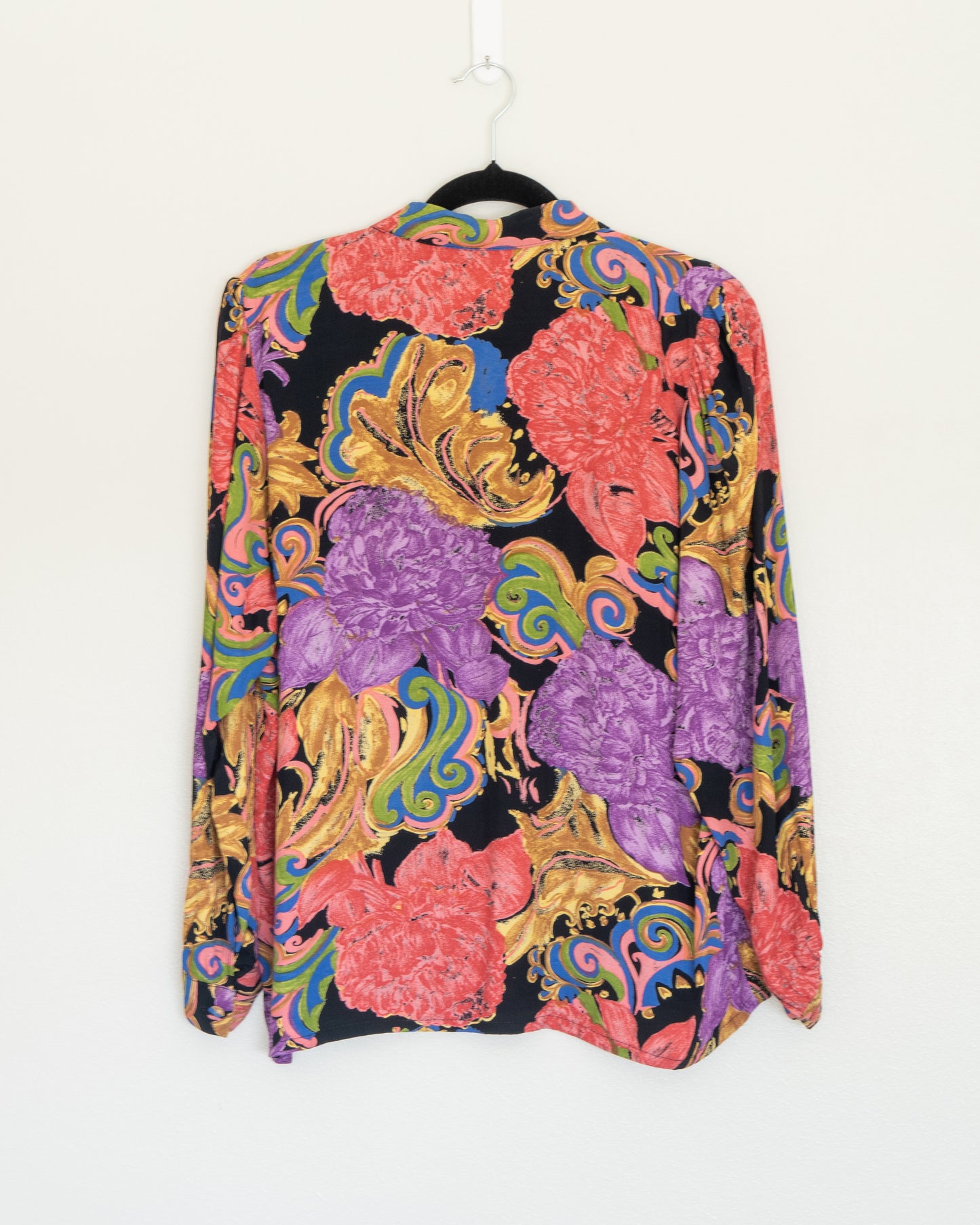 Blusa Estampada Multicolor estilo Barroco - La Reversa