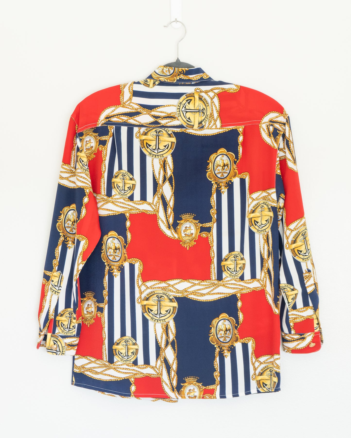 Blusa Estampada Náutica estilo Cadena & Anclas - SK & Company - La Reversa