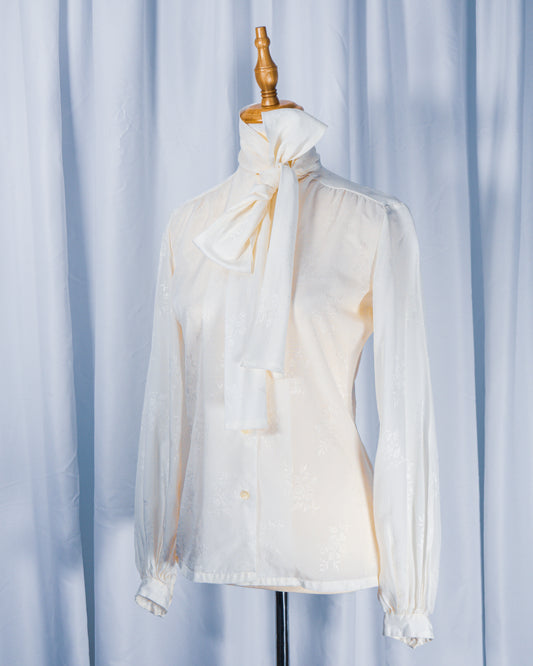Blusa Lazo Satinado - Pucci - La Reversa