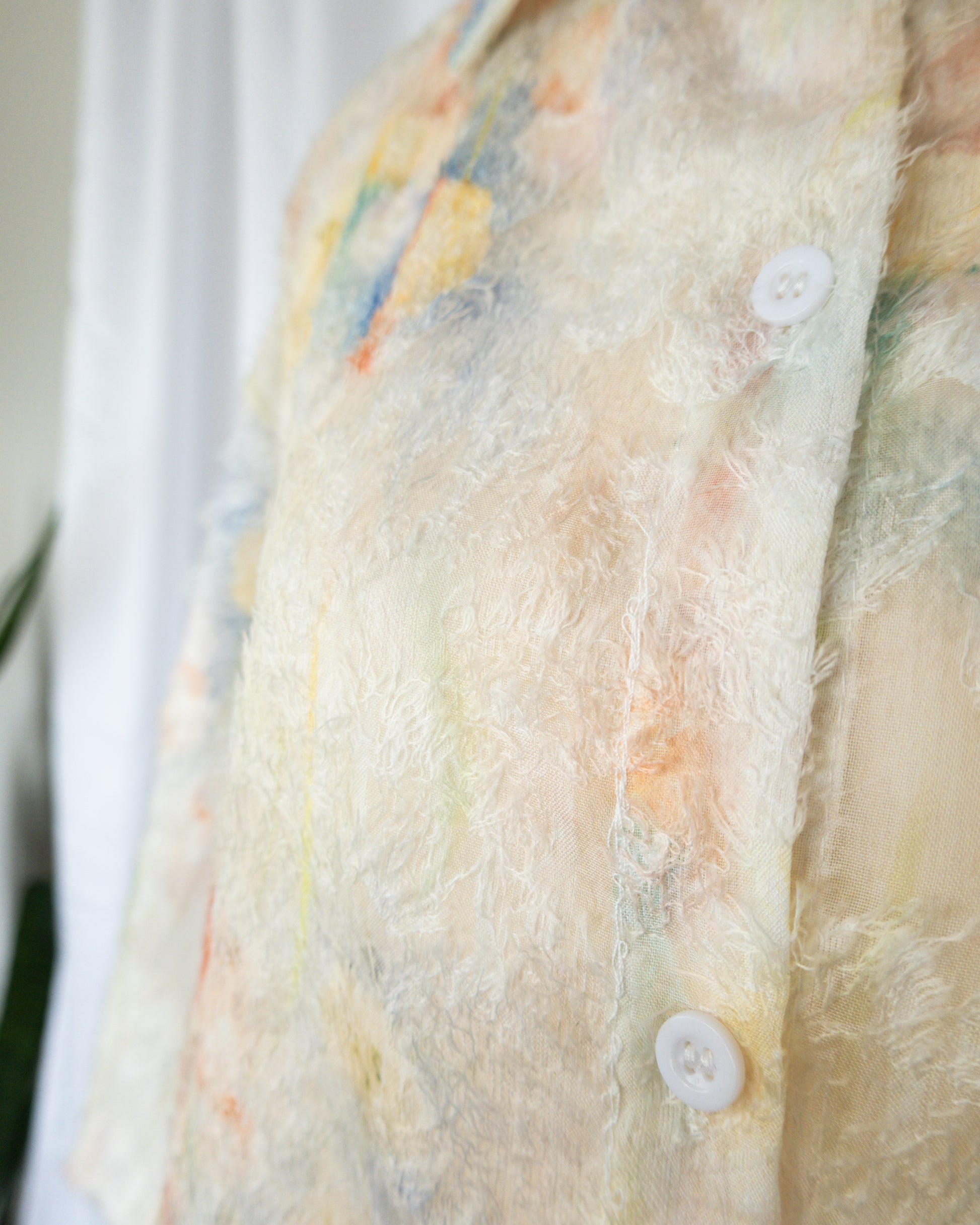 Blusa Pastel Floral Textured - La Reversa