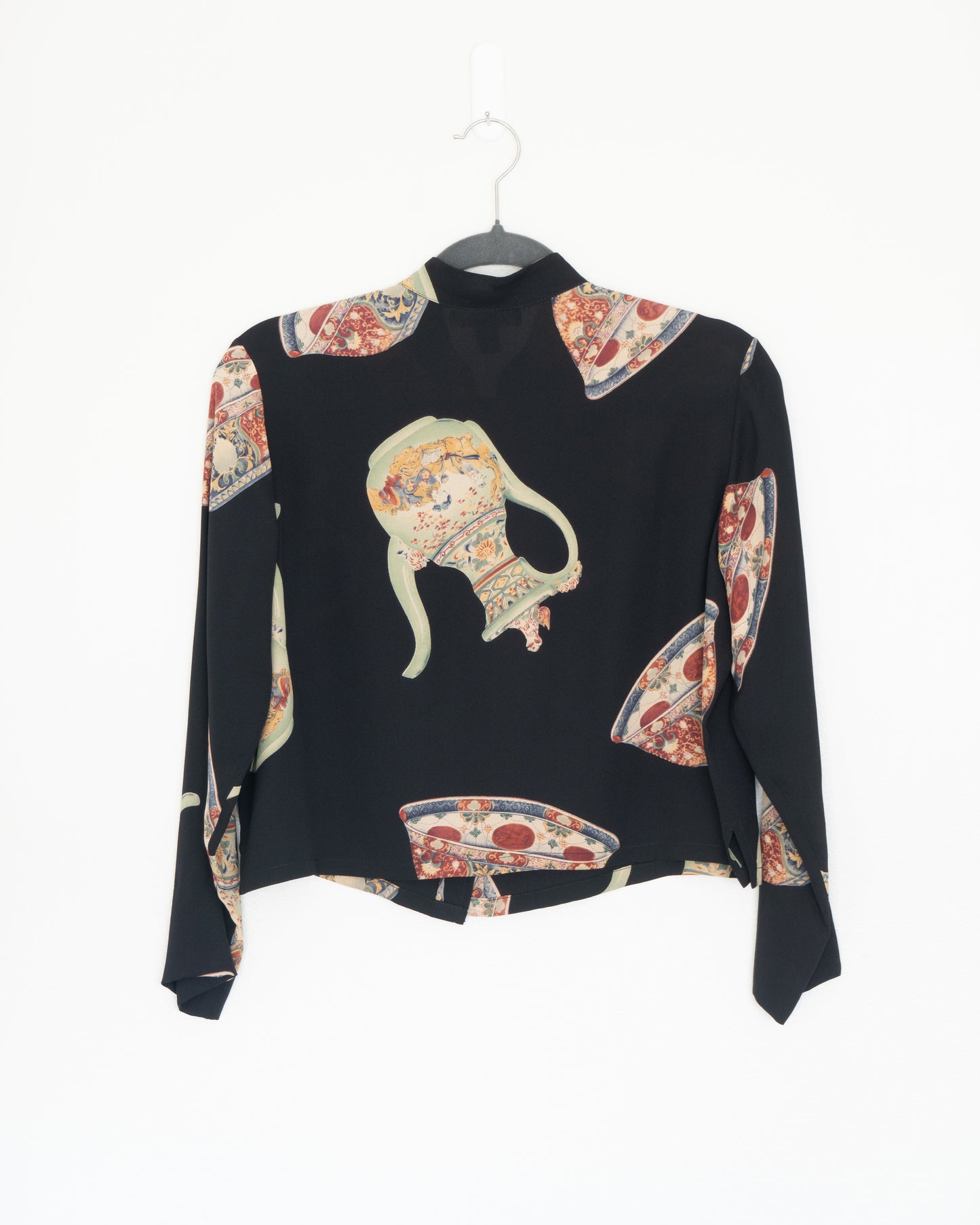 Blusa Seda Manga Larga - Harari - La Reversa