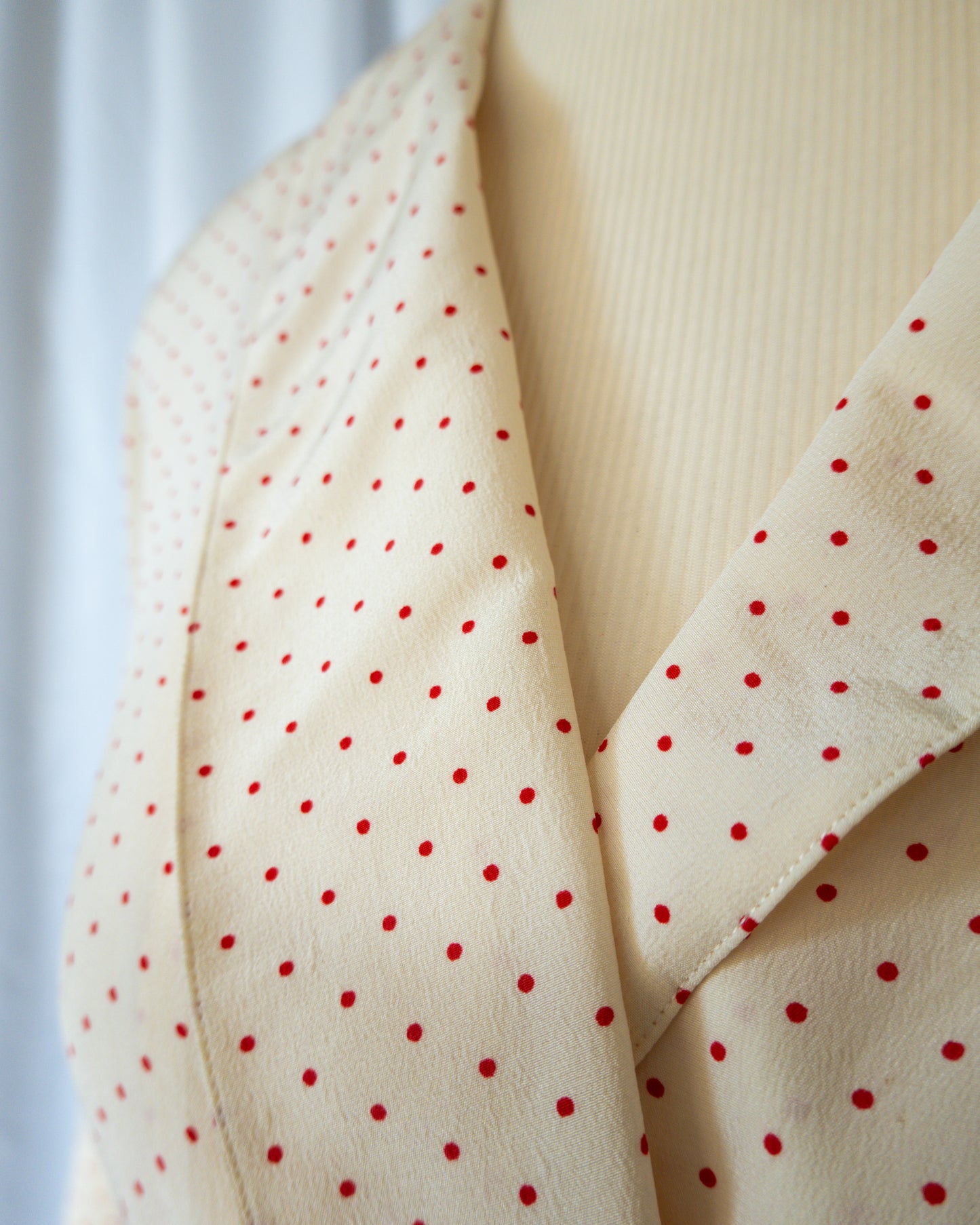 Blusa Seda Natural - Christian Dior Chemises - La Reversa
