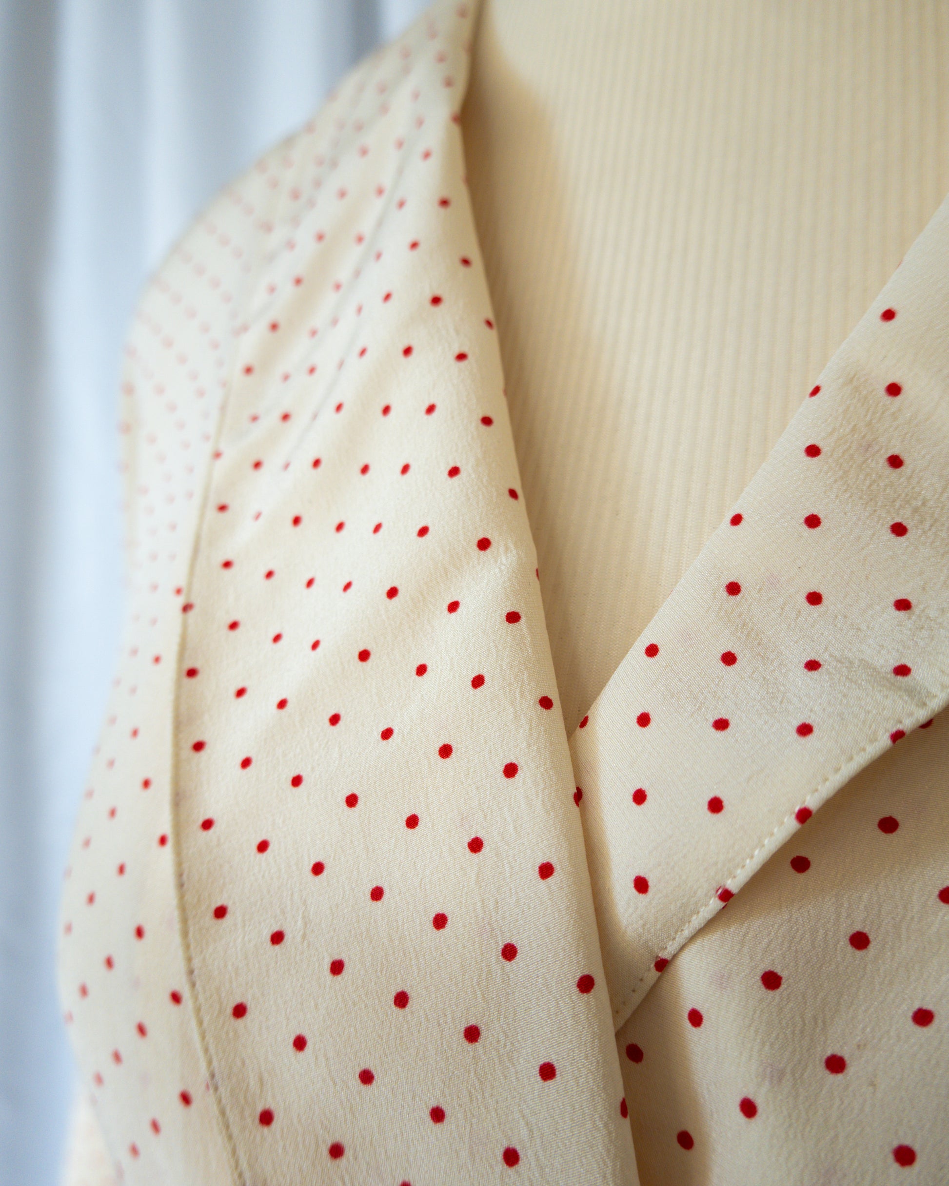 Blusa Seda Natural - Christian Dior Chemises - La Reversa