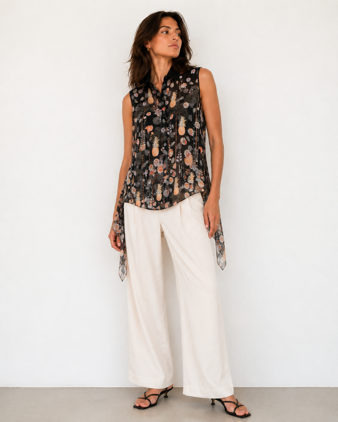 Blusa Seda Print - Versus Versace - La Reversa
